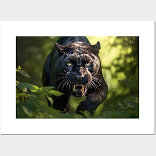 Panther Animal Nature Majestic Wild Posters and Art